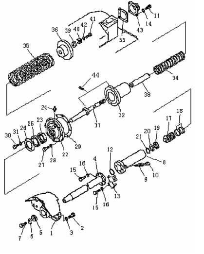 Механизм натяжения (Beezone D22-1)