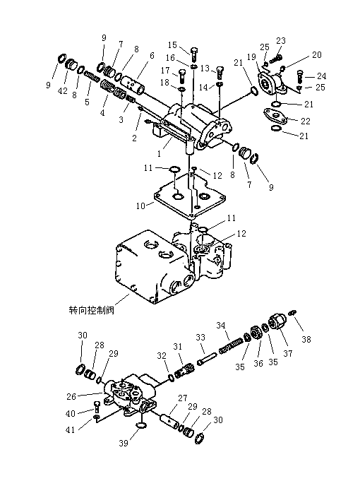 Клапан перепускной главный и клапан предохранительный (Beezone D22-1,Beezone D22)