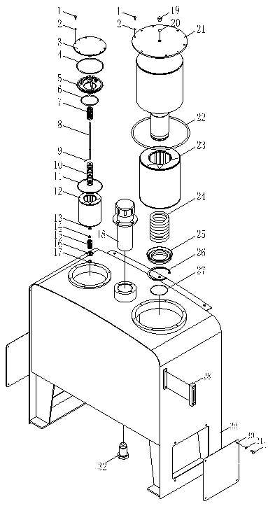 Гидравлический бак