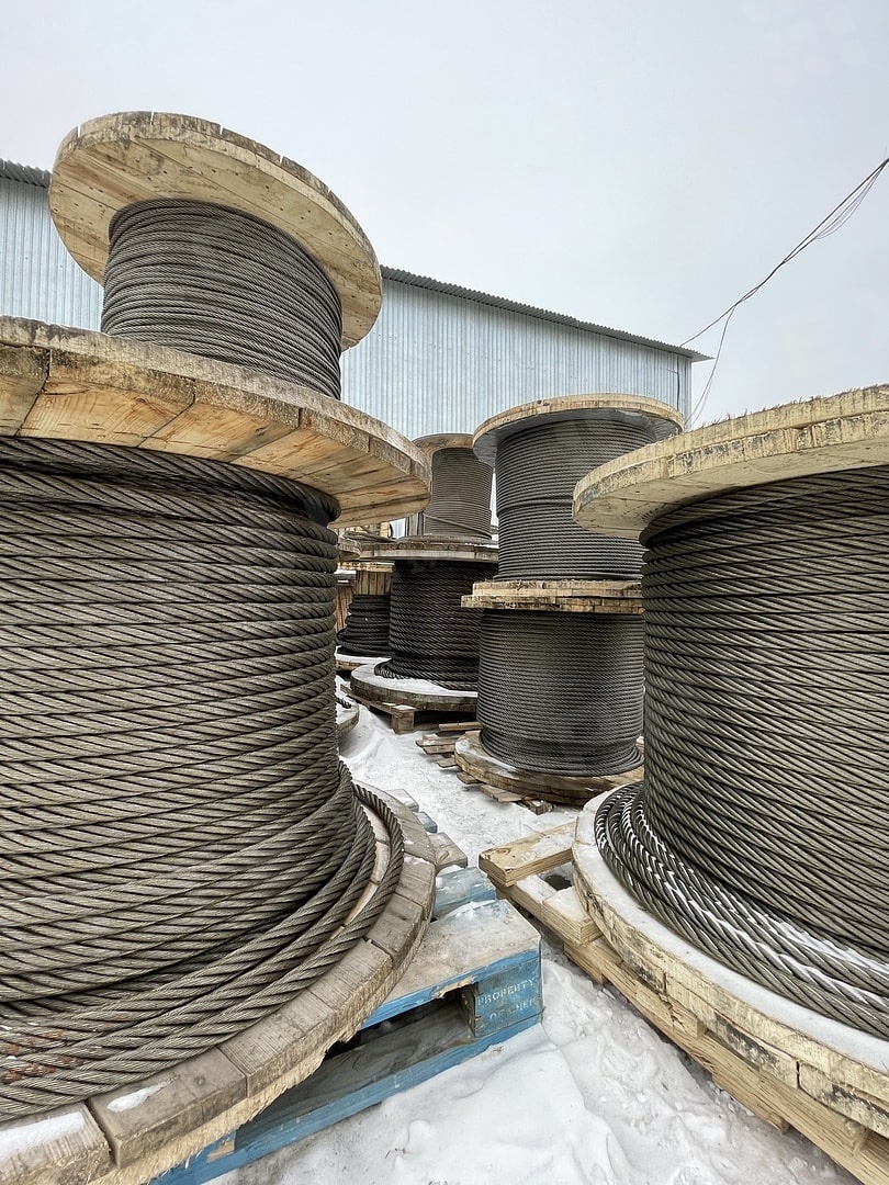 Сообщаем о поступлении канатов стальных