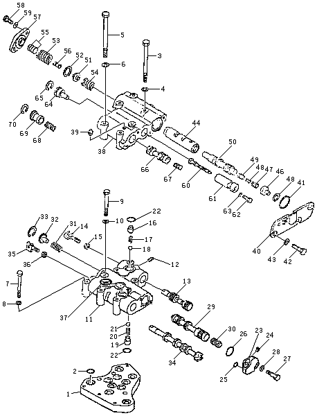 Клапан коробки передач распределительный (Beezone D32-1, Beezone D32-2)