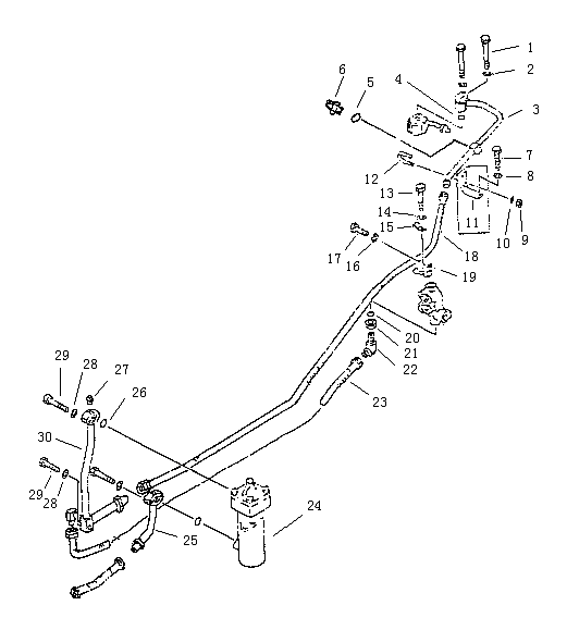 Система рулевого трубопровода (2/3) (Beezone D32-1,Beezone D32-2)