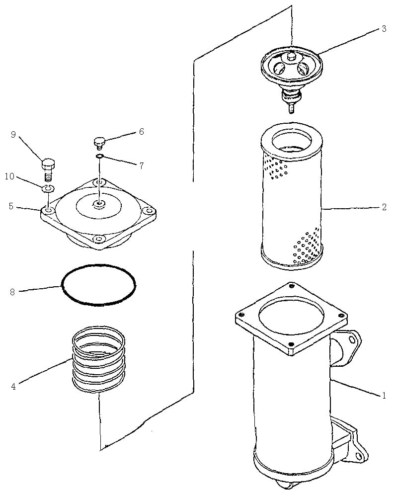Фильтр гидравлический (Beezone D22-1,Beezone D22)