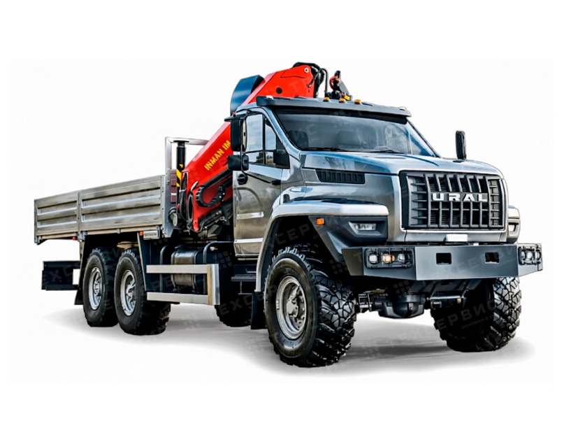 Бортовой автомобиль УРАЛ NEXT 4320-74 с КМУ tsgroup.ru