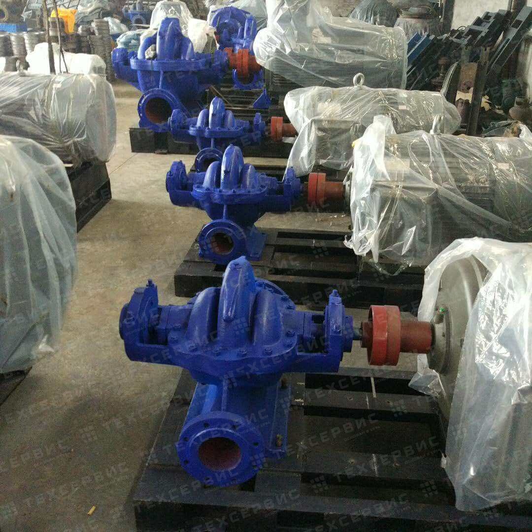 Насосная станция в комплекте с электро-двигателем (230 кВт; 1000 м3/ч) tsgroup.ru