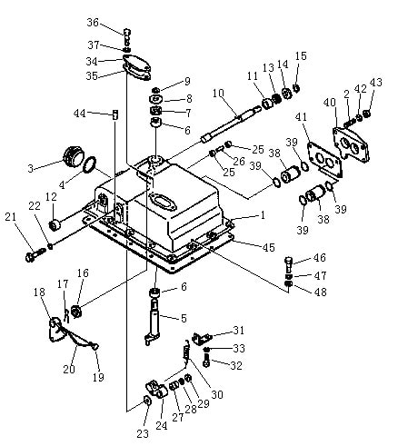 Крышка и рычаг управления клапаном (Beezone D22-1,Beezone D22S)