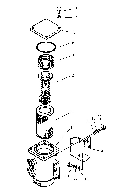 Фильтр масляный (Beezone D22-1,Beezone D22)