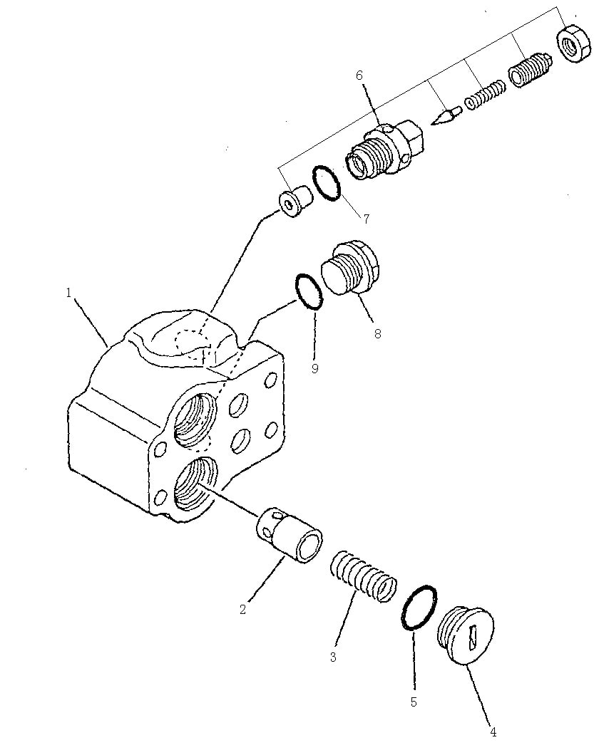 Клапан управления рыхлителем (2/2) (Beezone D22-1,Beezone D22)