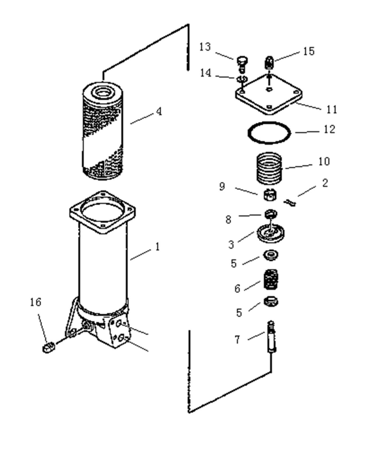 Фильтр трансмиссии и рулевого управления масляный
