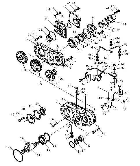 Коробка отбора мощности (Beezone D22-1,Beezone D22S)