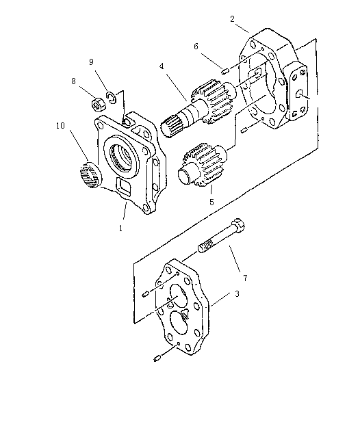 Насос рулевой (Beezone D32-1,Beezone D32-2)