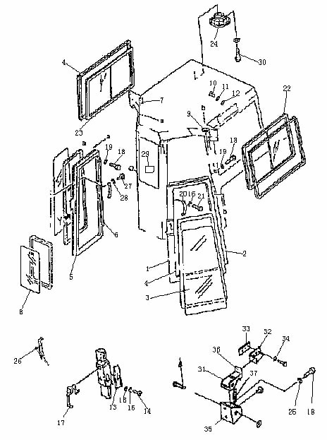 Кабина (1/2)(Beezone D22-1,Beezone D22S)