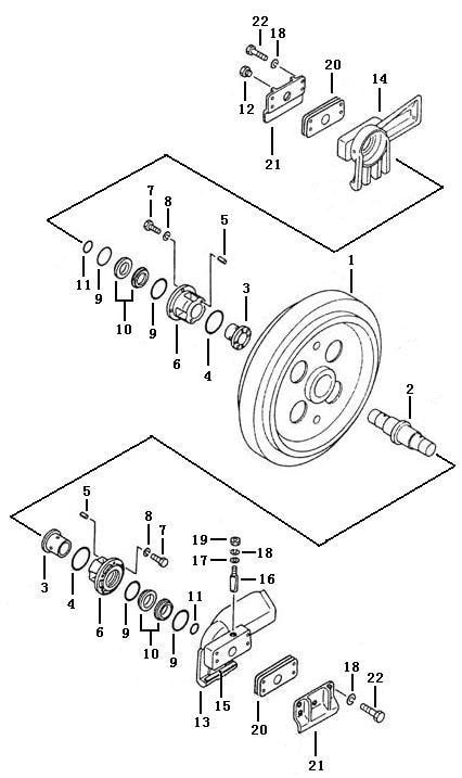 Колесо направляющее