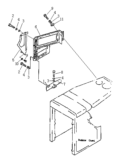 Крышка боковая защитная двигателя (Beezone D32-1,Beezone D32-2)