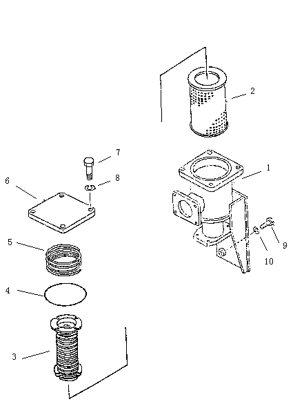 Фильтр масляный (Beezone D32-1,Beezone D32-2)
