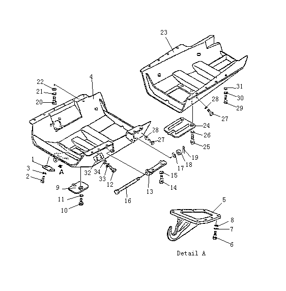 Защита нижняя (Beezone D32-1, Beezone D32-2)