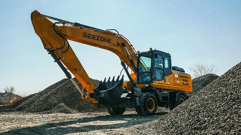 Колесный экскаватор BEEZONE BX215W
