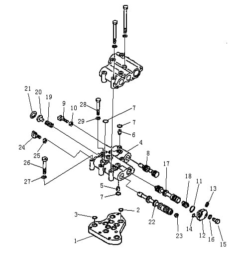 Клапан трансмиссии (1/2) (Beezone D22-1,Beezone D22S)