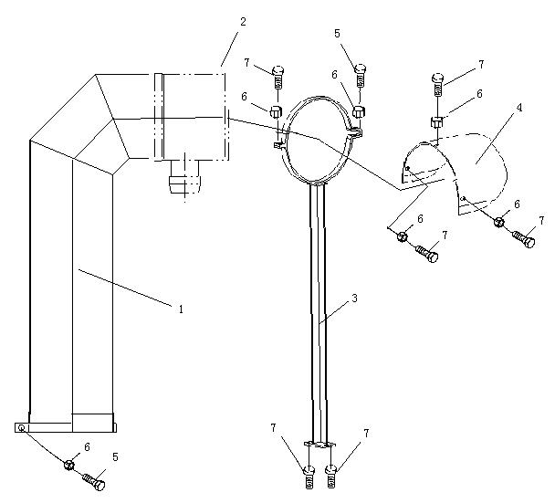 Соединение фильтра коленчатое (Beezone D32-1, Beezone D32S)