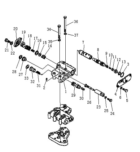 Клапан трансмиссии (2/2) (Beezone D22-1,Beezone D22S)