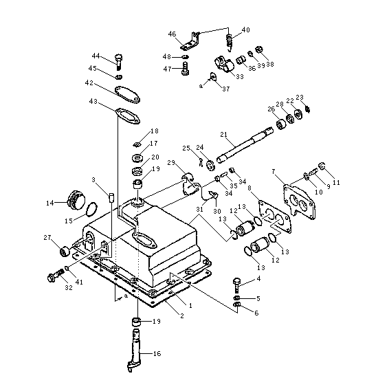 Крышка и рычаг управления клапаном (Beezone D32-1, Beezone D32-2)