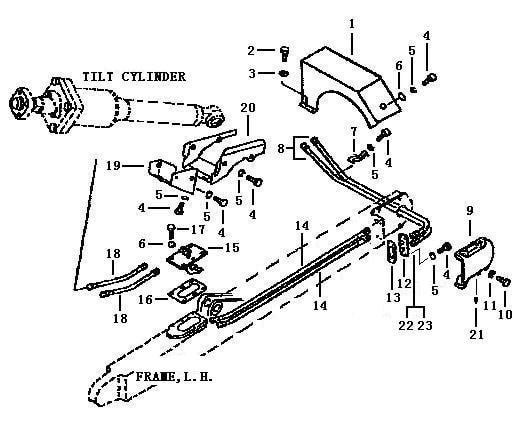 Система установки рабочей гидравлическая (44)