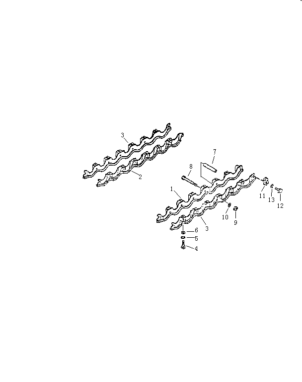 Установка защиты опорных катков (Beezone D32-1, Beezone D32-2)