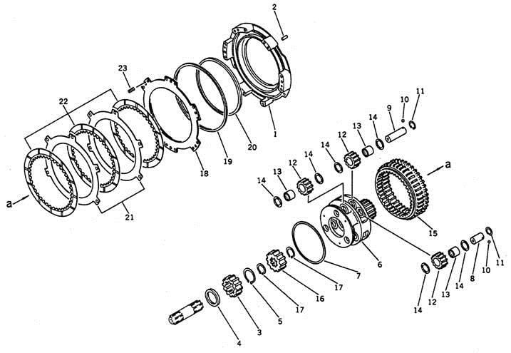 Муфта включения заднего хода