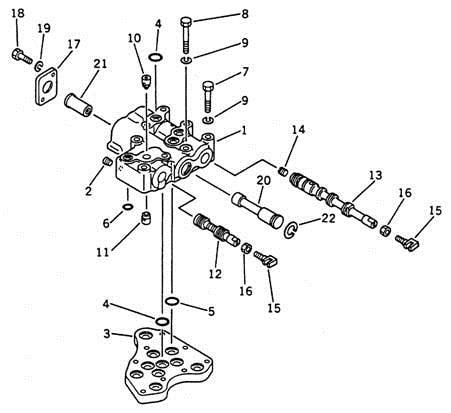 Клапан трансмиссии (1 2)