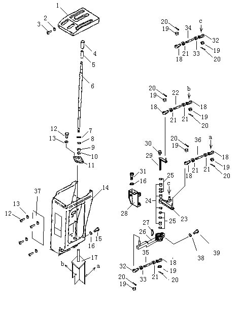 Рычаг переключения передач (2)