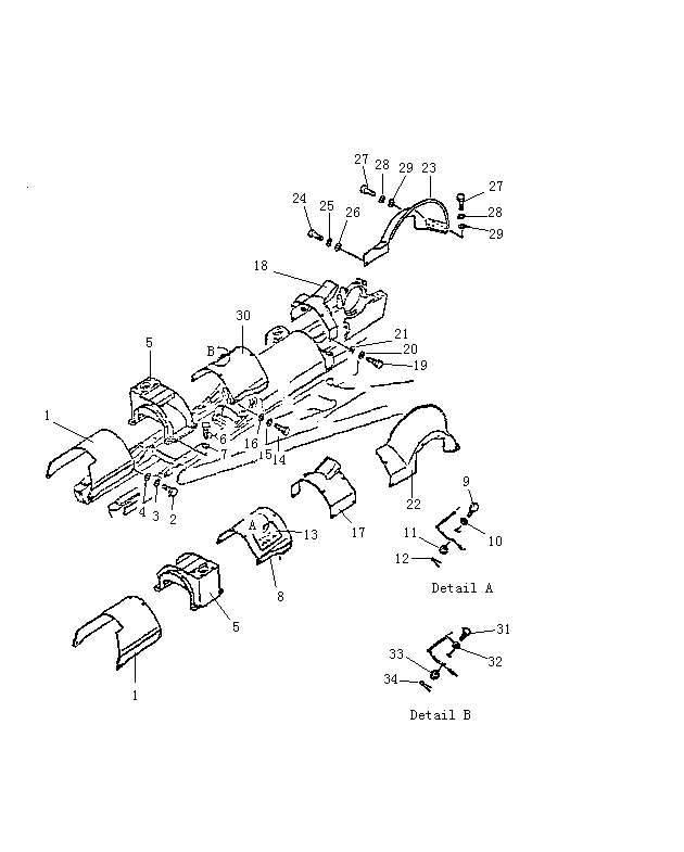 Кожух рамы (Beezone D32-1, Beezone D32-2)