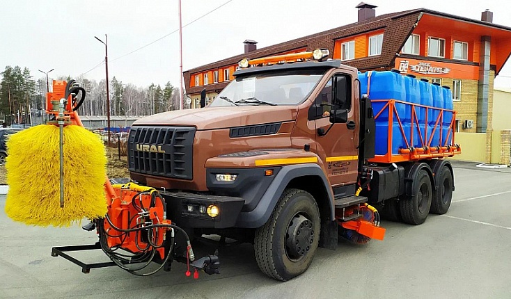 На дорожном шасси «Урал NEXT 6х4» создан новый образец спецтехники, фото 1