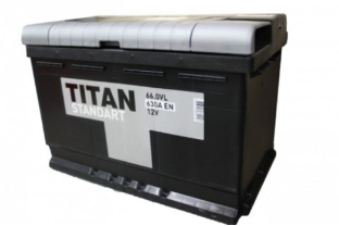 Аккумулятор TITAN STANDART 6CT-66.0 VL